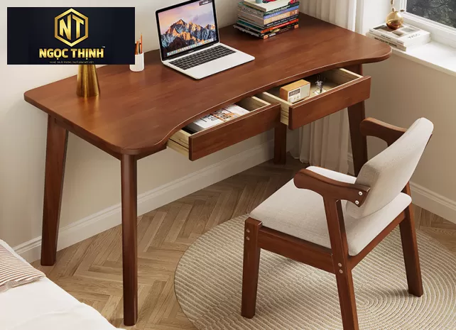 Bàn học-bàn làm việc tại nhà có hộc kéo